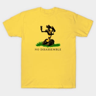 No Disassemble - distressed version T-Shirt